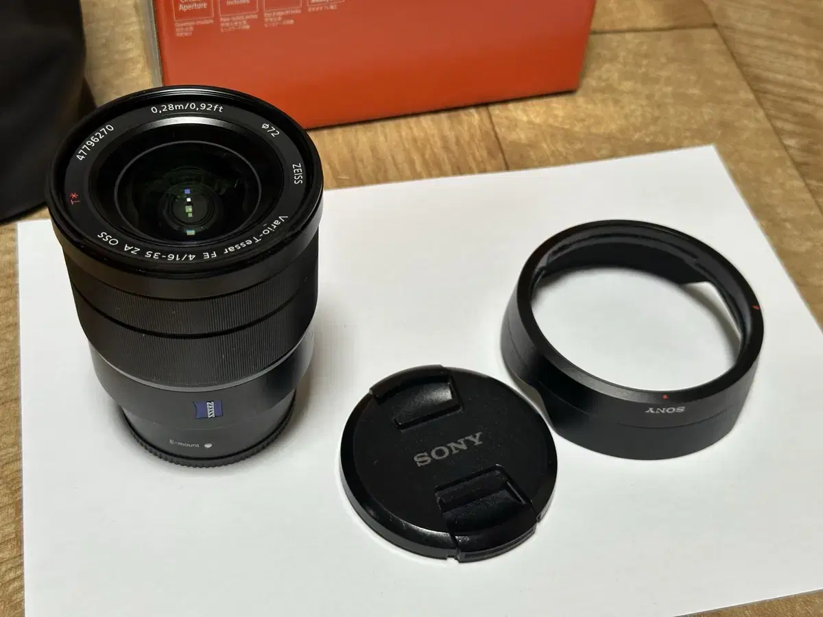 소니 ZEISS Vario Tessar Tx FE 16-35mm F4 Z